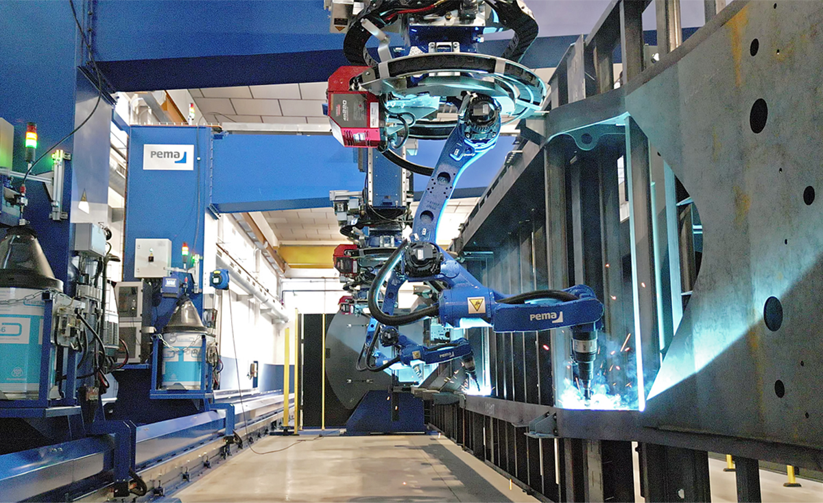 Nuovi robot di saldatura Lecitrailer, un impianto avanzato al servizio della produzione