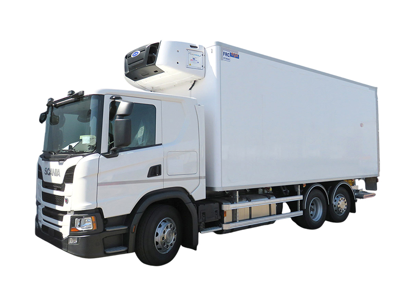 Motrice carrozzato con frigo