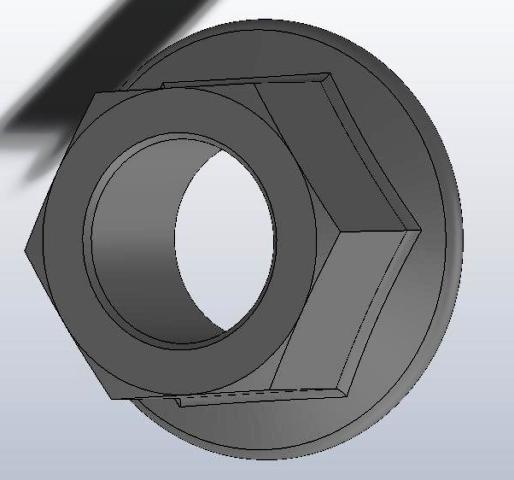 ECROU AMARRAGE BOULON M24X2 H=30