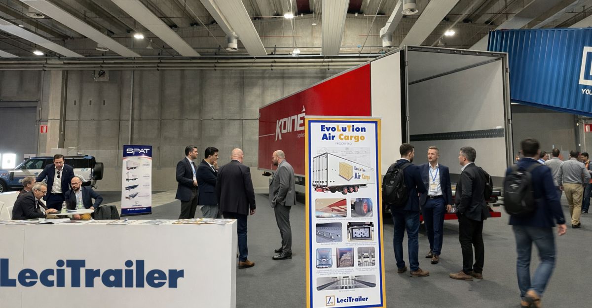 Lecitrailer presenta a LetExpo, a Verona, la sua soluzione frigorifera Evolution Air Cargo